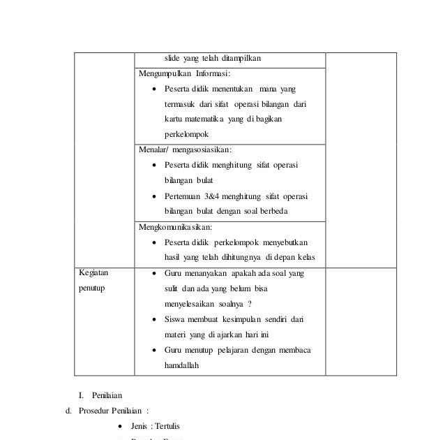 Contoh Rpp Program Khusus Tunarungu