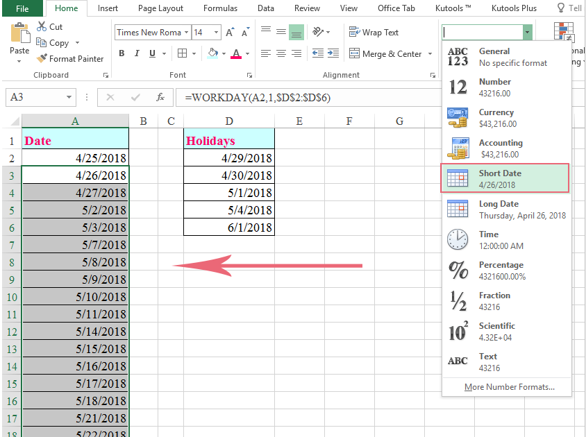 how-to-autofill-dates-in-excel-without-weekends