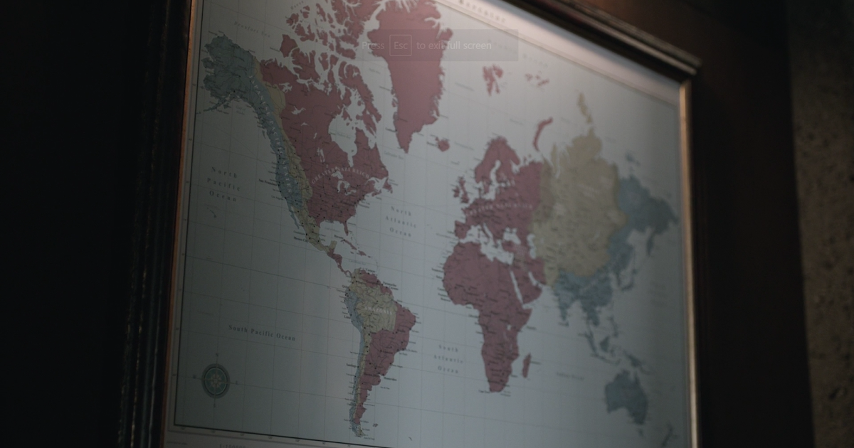 35 Man In The High Castle World Map - Maps Database Source