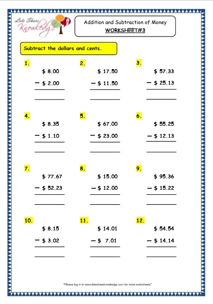 Addition And Subtraction Grade 3 - Pin on Free Mixed Addition and