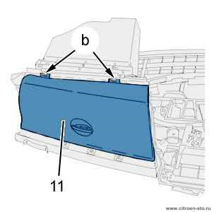 General motors 96806501 защелка перчаточного ящика