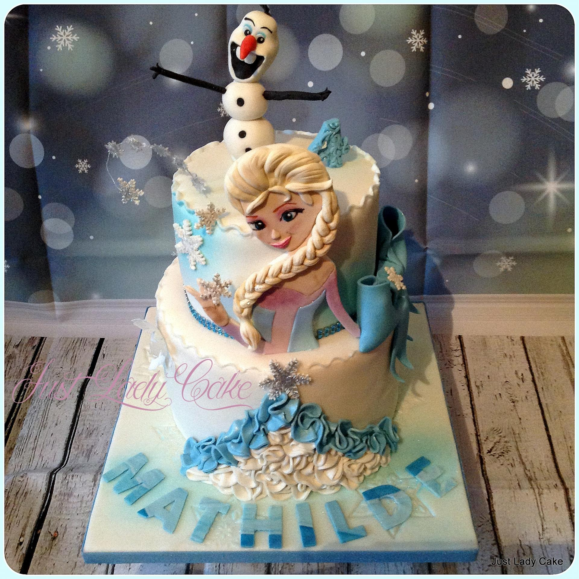 Gateau Anniversaire Reine Des Neige Collection De Gateaux