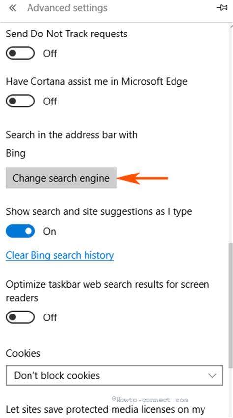 How to Change Default Search Engine From Bing to Google in