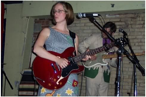 Laura Veirs(with Saltbreakers) @ El Mocambo: photo by Michael Ligon