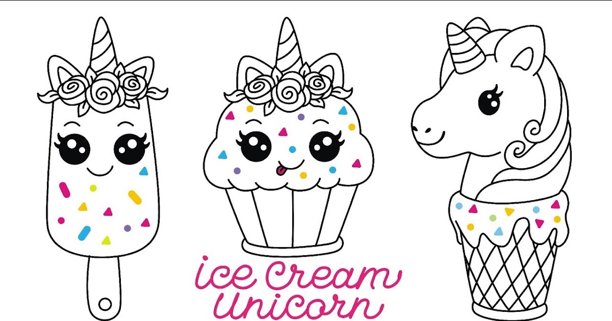 Mewarnai Gambar Es Krim Unicorn Mewarnai cerita terbaru lucu, sedih