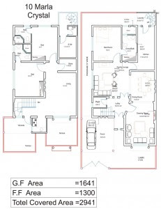 53+ Famous 10 Marla House Plan Autocad File Free Download