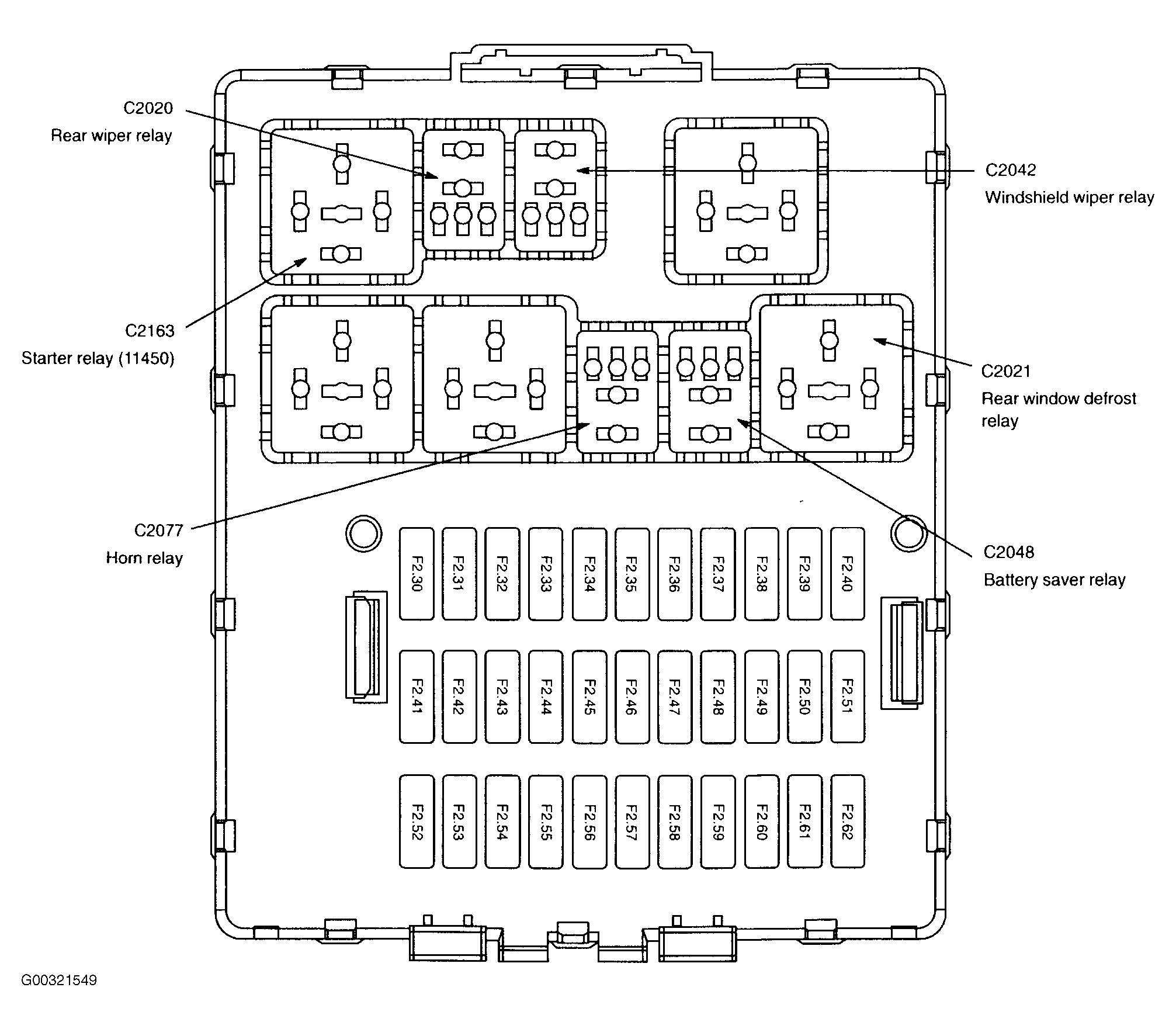 Fuse Box In Ford Focu 2005 - Wiring Diagram