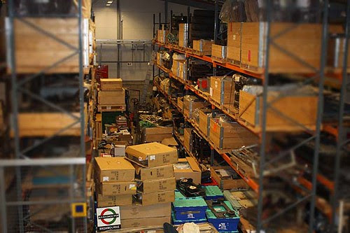 storage at the london transport museum depot by jemimahknight