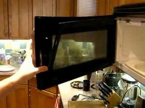 How To Take Apart A Microwave Door - The Door