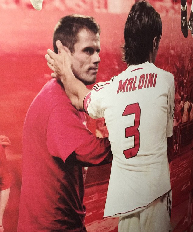 The Italian took time to congratulate Carragher and his team-mates after their heroic performance