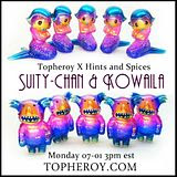 Topheroy X Hints and Spices - Custom painted "Suity-chan" and "Kowalia" figures!!!