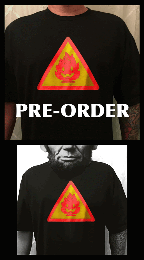 "Honoo" T-shirt pre-orders from Leecifer!!!