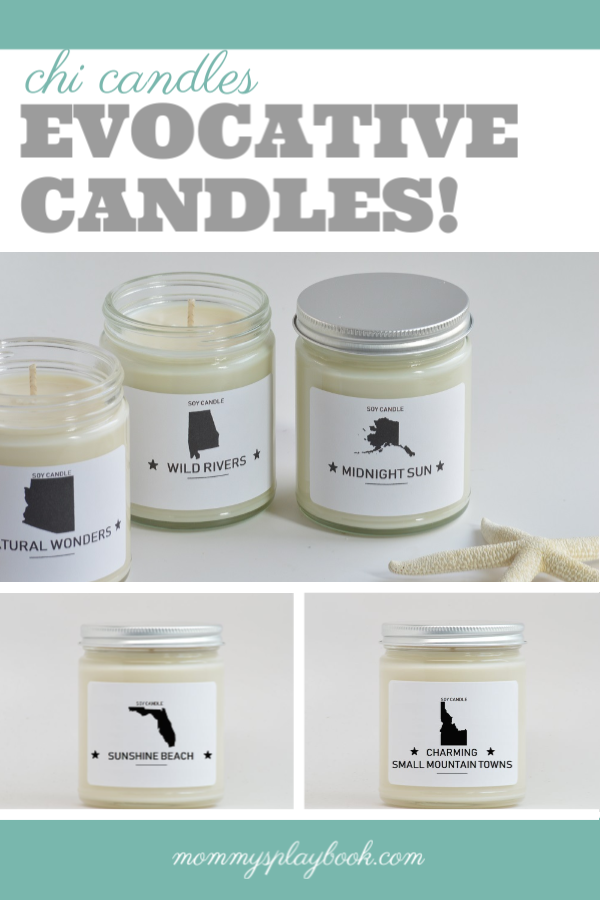 Chi Candle's Evocative Candle Collection is based upon each state's tree, flower, or fruit! #ChiCandle #SummerTravel #StateCandles