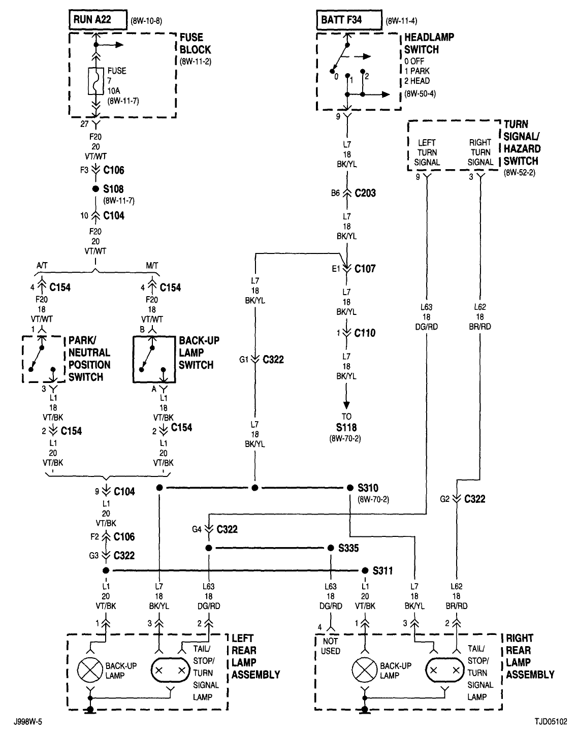bmwwiringdiagram 07 Jeep Wrangler Headlight Wiring