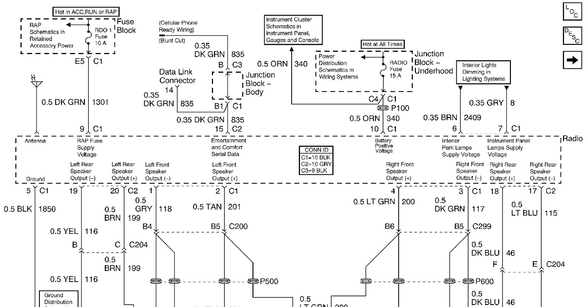 2001 Impala Radio Wiring Diagram Hecho