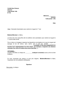 Lettre De Demande Dautorisation De Travaux En Mairie - Exemple De Lettre