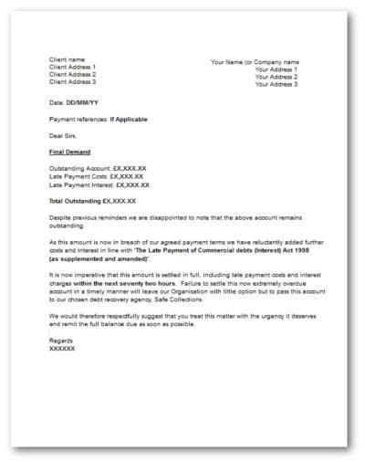 Sample Business Letter For Payment Follow Up - Leah Beachum's Template