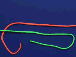 how to tie a knot step by step DIY tutorial instructions 9