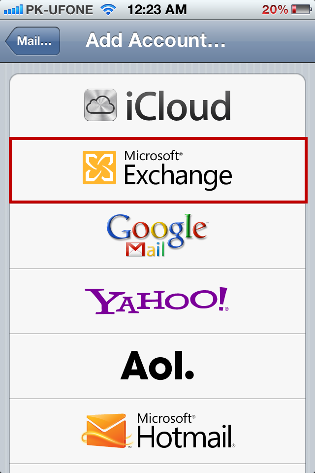Crear cuenta Exchange Exchange