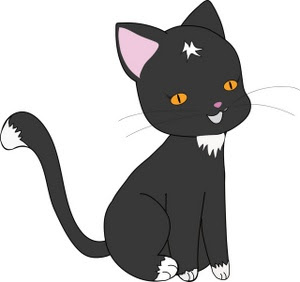 Images Of Cartoon Cat Sitting Down