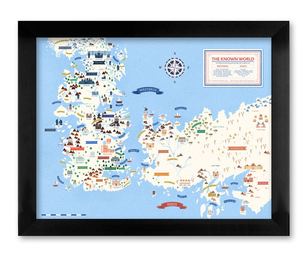 Map Of Westeros And Essos
