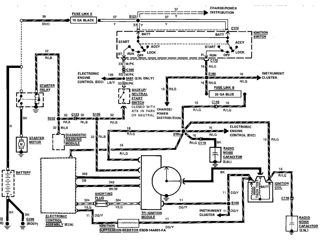 Ford F 250 Neutral Safety Switch Wiring Diagram - Wiring Diagram