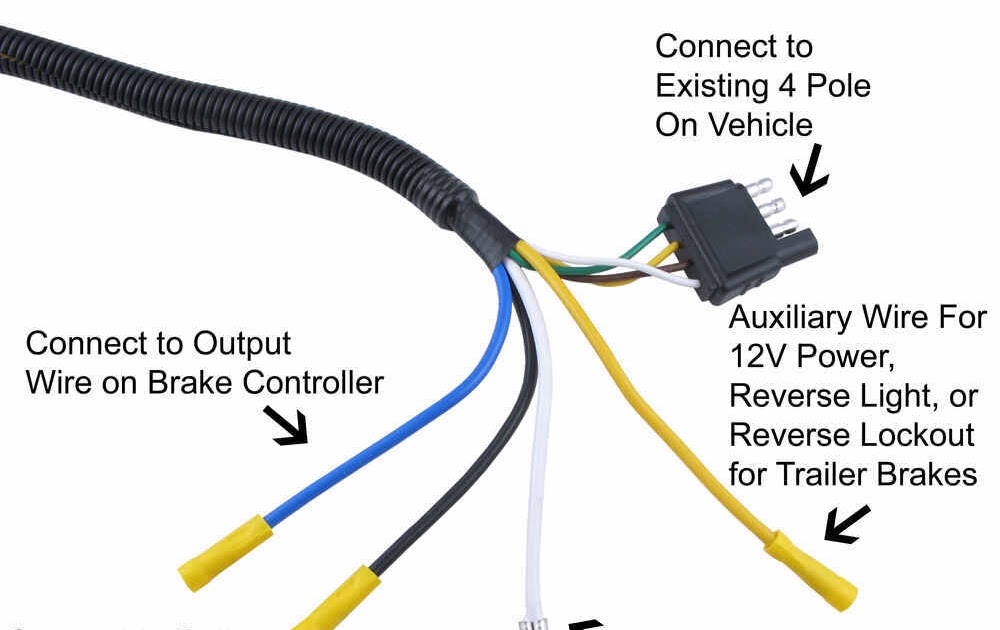 7 Prong Trailer Wiring / Wiring Diagram For 7 Pin Trailer Connector