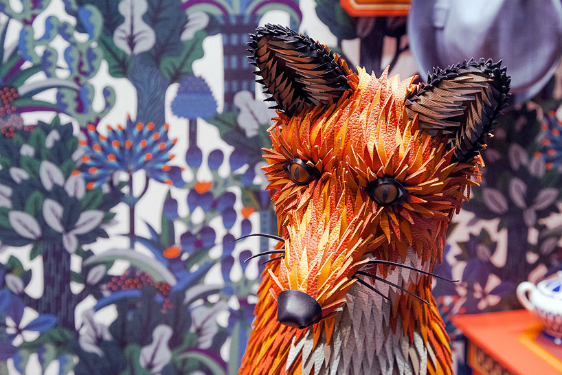 zim & zou the fox's den window for hermès in barcelona