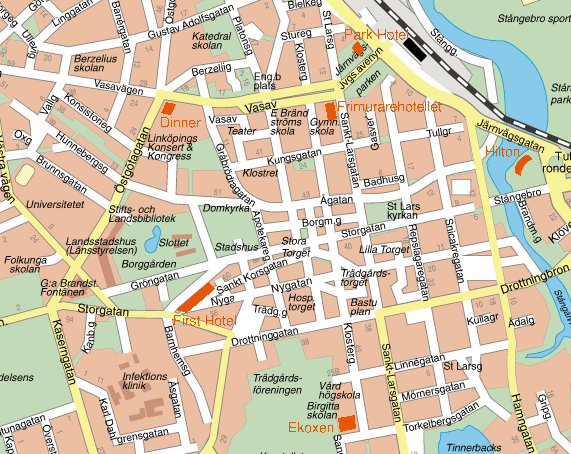 Linköping City Karta | Karta