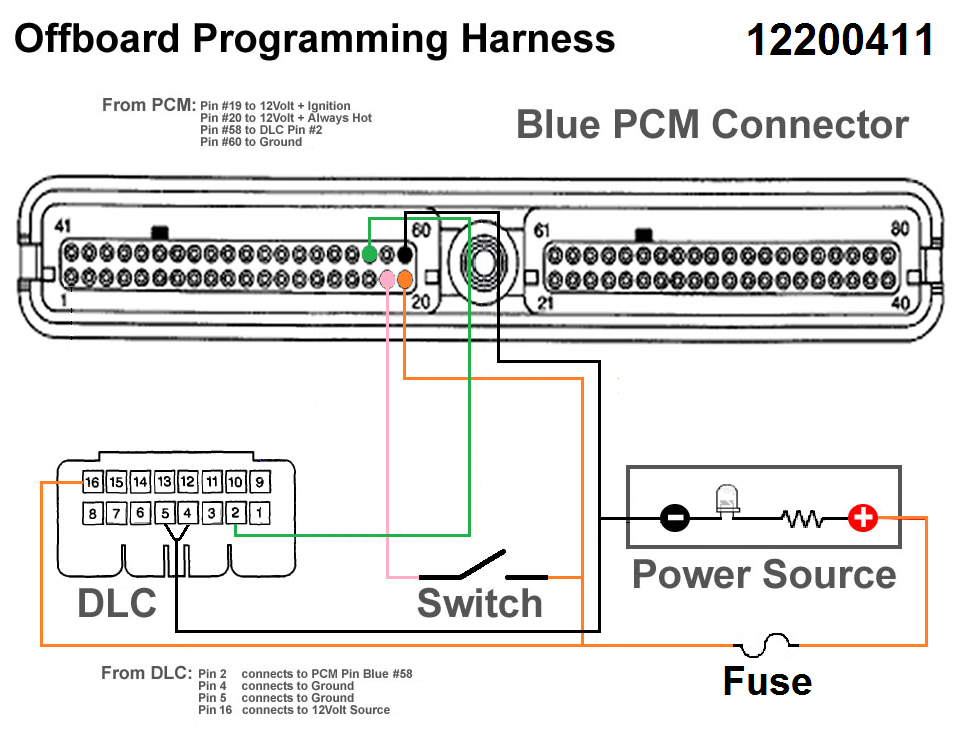 Chevy Silverado Wiring Diagram For Dlc Connectpr - Wiring Diagram