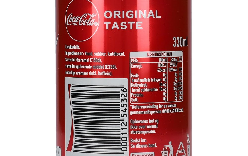 Spanish Food Prodespa Offer coca cola can 33 cl origin Danes / Offre