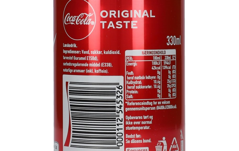 Spanish Food Prodespa Offer coca cola can 33 cl origin Danes / Offre