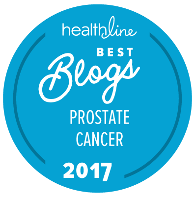 prostate cancer best blogs badge