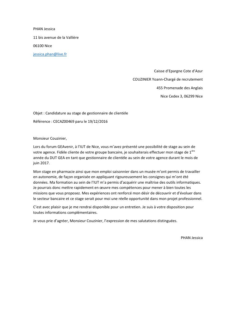 Exemple Lettre De Motivation Maxi Zoo  Soalan 5