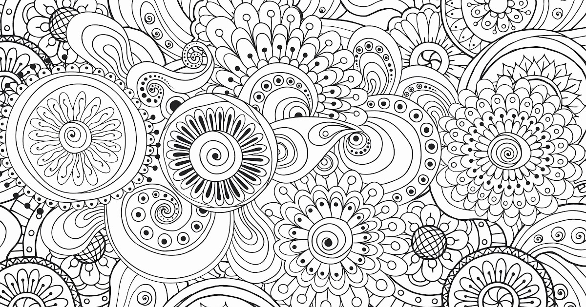 Stress Relief Coloring Books - Coloring Pages For Kids