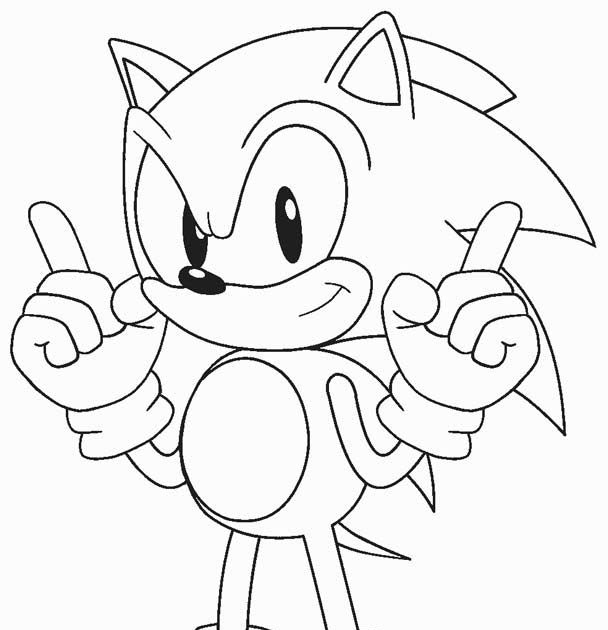 Lego Sonic Coloring Pages