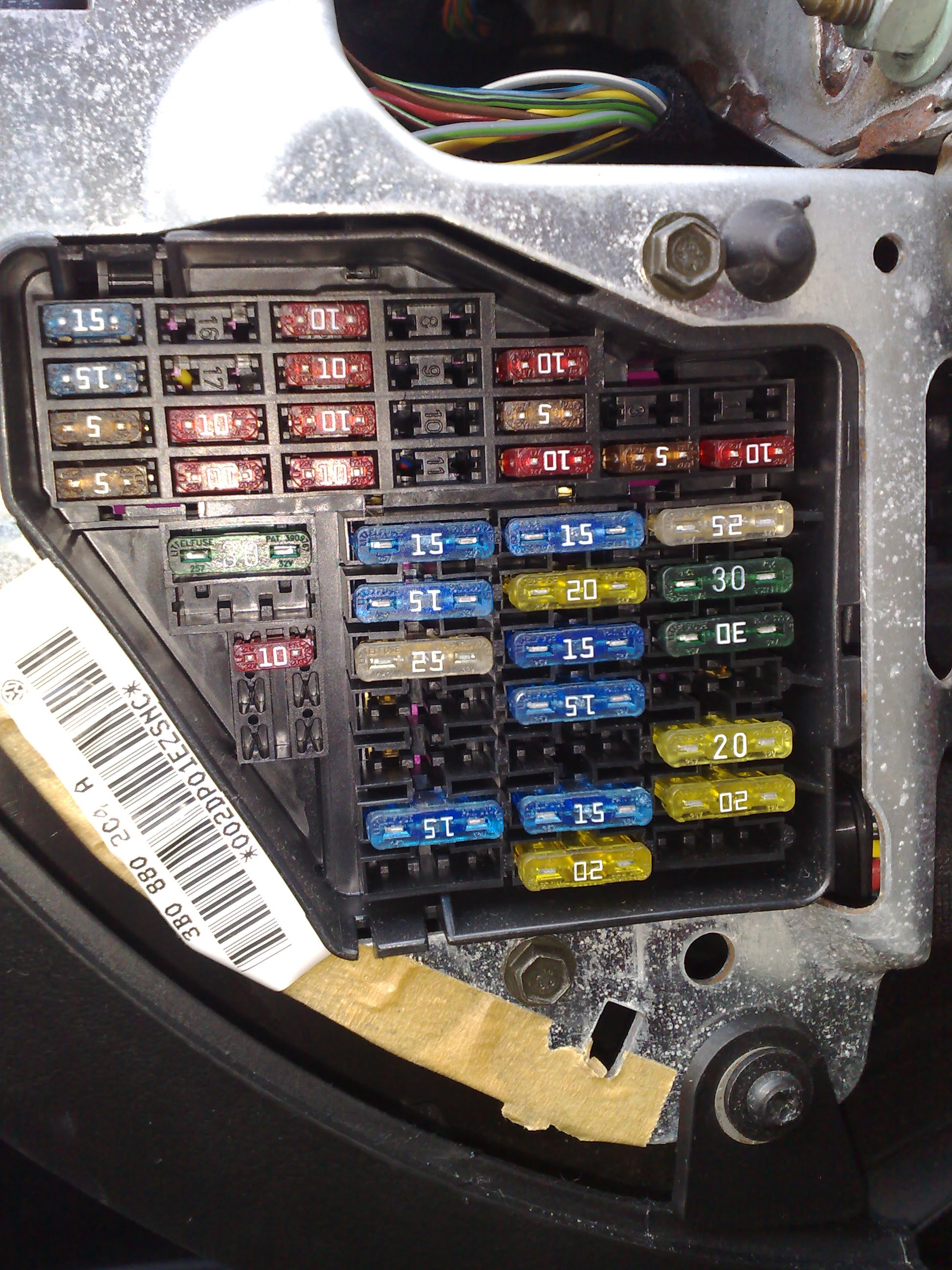 Fuse Box On Vw Passat 2001