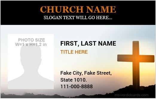 132+ Shocking Church Photo Id Badges 2020 - Template Ideas