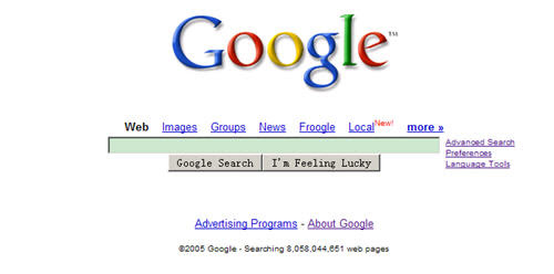 Google首页