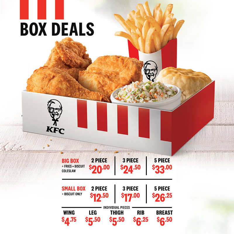 Kfc Menu And Prices Uk Kentucky Fried Chicken Kfc Instagram Photos My
