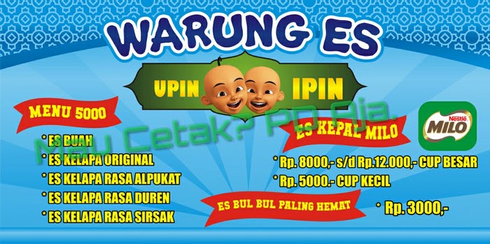 Banner Sop Buah Png gambar spanduk