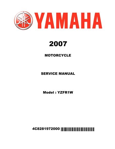Reading Pdf yamaha r1 service manual 2007 Audio CD PDF - Stupid White