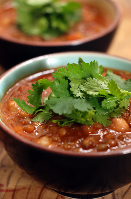 spiced chickpea and lentil soup© by Haalo