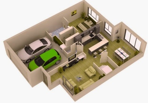 Download Model Rumah Minimalis Dan Denah Ruangan Pics