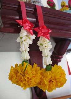 More new flowers for our shrine