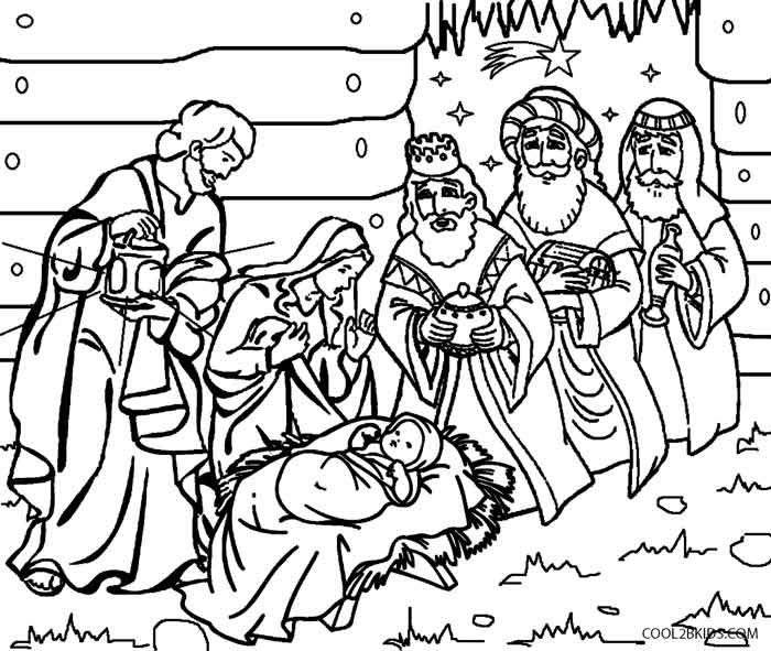 Featured image of post Nativity Scene Coloring Pages Free Search through 51921 colorings dot to dots tutorials and silhouettes
