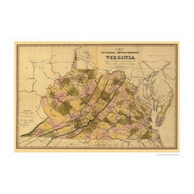 Maps: Us Map 1848