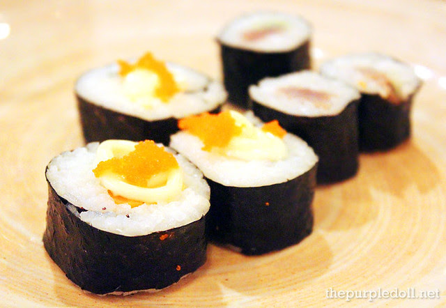 Salmon and Tuna Rolls