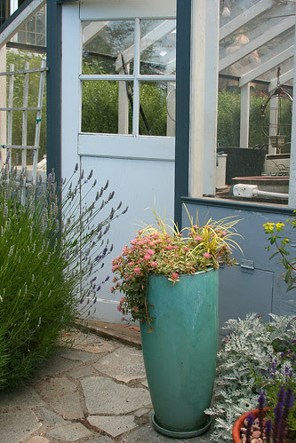 greenhouse door