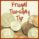 Frugal  Tuesday Tip button